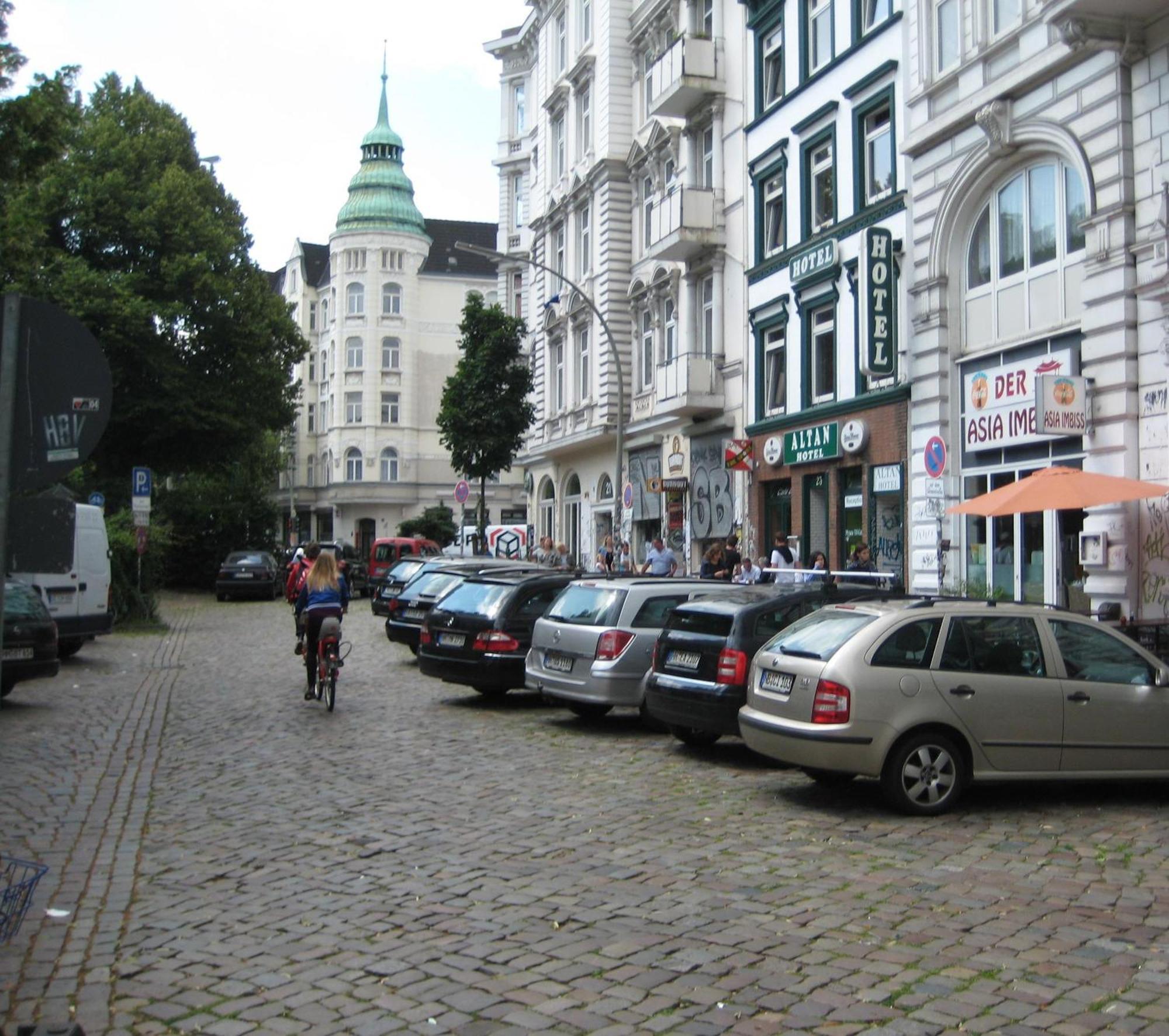 Altan Hotel Hamburg Bagian luar foto