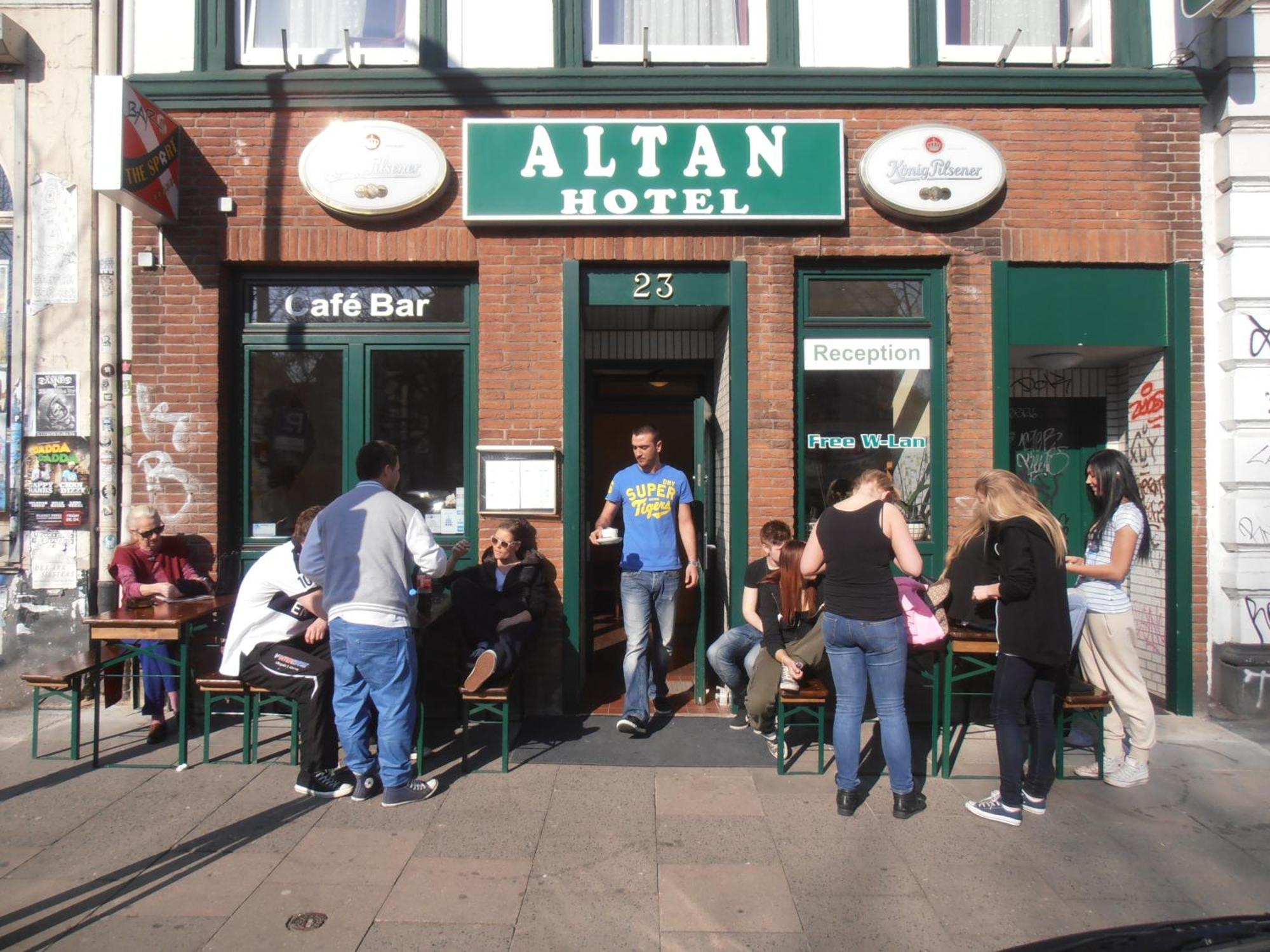 Altan Hotel Hamburg Bagian luar foto