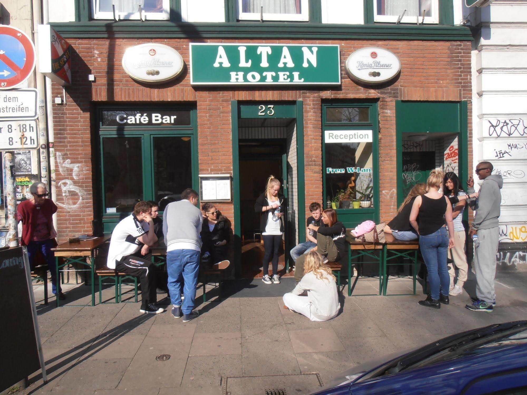 Altan Hotel Hamburg Bagian luar foto