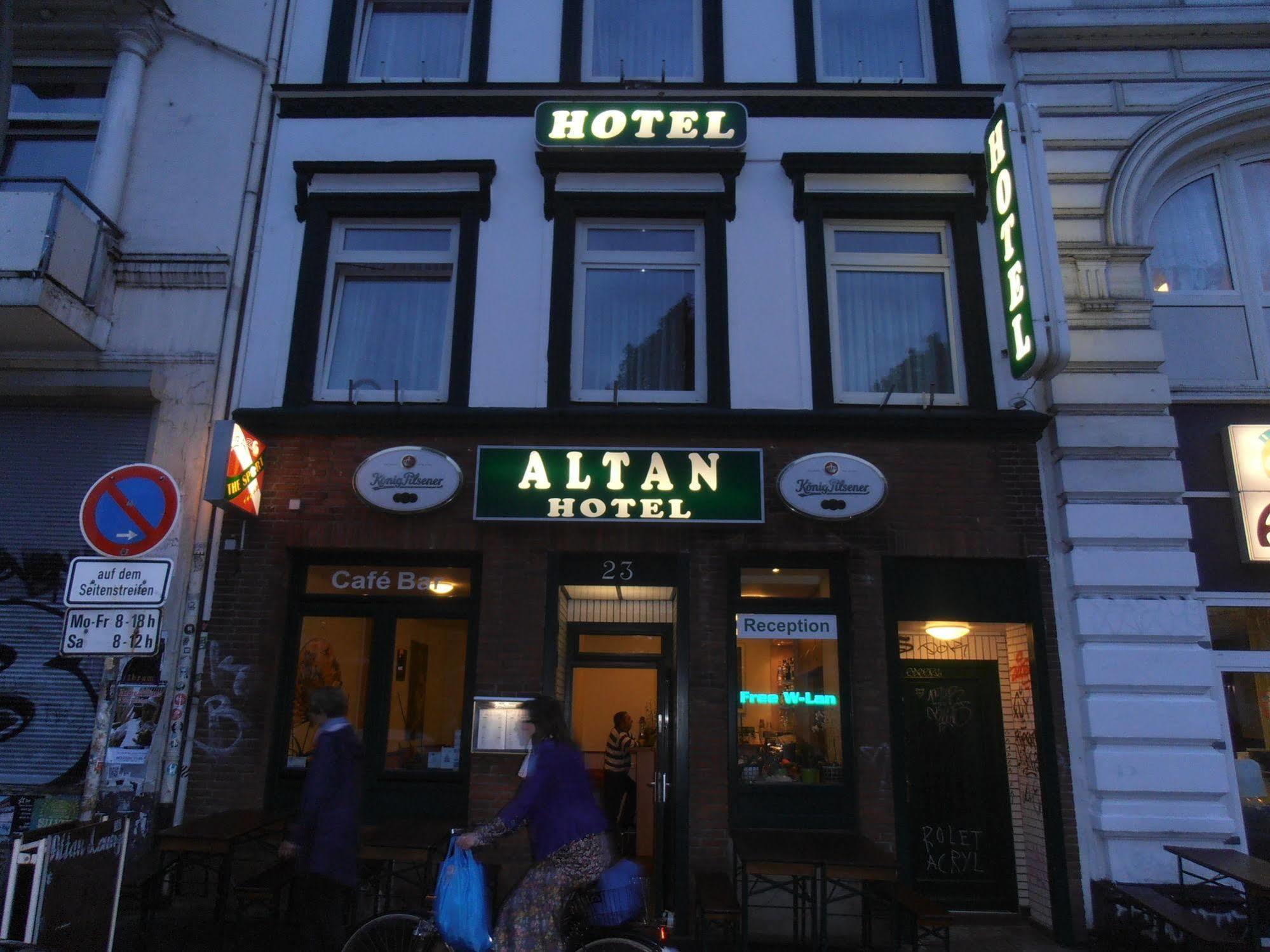 Altan Hotel Hamburg Bagian luar foto